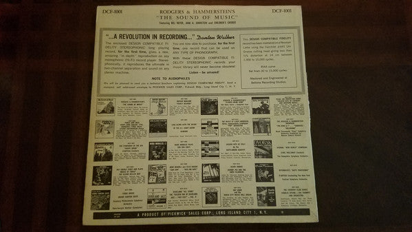 Rodgers & Hammerstein : The Sound Of Music (LP, Album, Mono)