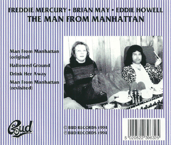 Freddie Mercury · Brian May · Eddie Howell : The Man From Manhattan (CD, Single)