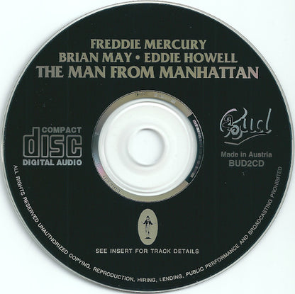 Freddie Mercury · Brian May · Eddie Howell : The Man From Manhattan (CD, Single)