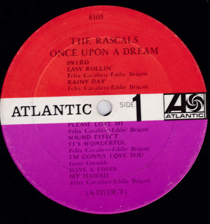 The Rascals : Once Upon A Dream (LP, Album, Mono, CT )