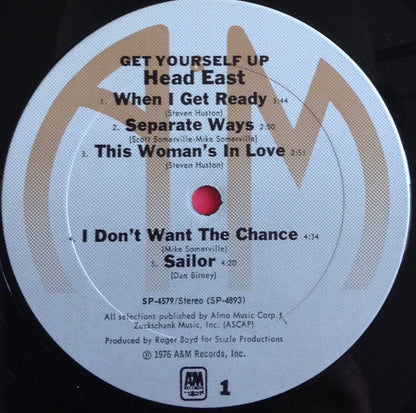 Head East : Get Yourself Up (LP, Album, Pit)