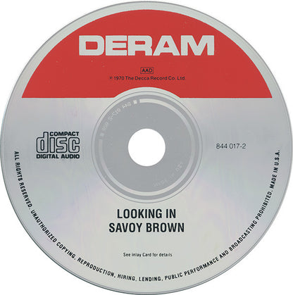 Savoy Brown : Looking In (CD, Album, RE, RM)