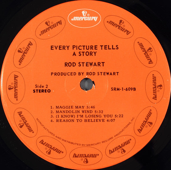 Rod Stewart : Every Picture Tells A Story (LP, Album, Roc)