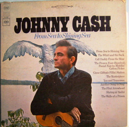 Johnny Cash : From Sea To Shining Sea (LP, Album)