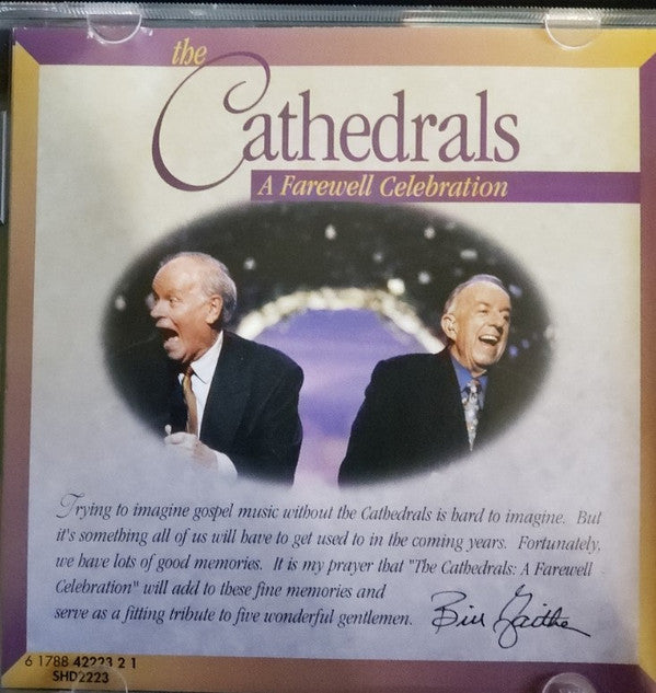 The Cathedrals : A Farewell Celebration (CD, Album)