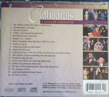 The Cathedrals : A Farewell Celebration (CD, Album)