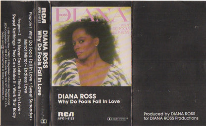 Diana Ross : Why Do Fools Fall In Love (Cass, Album)