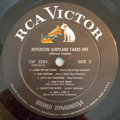 Jefferson Airplane : Jefferson Airplane Takes Off (LP, Album, 3rd)