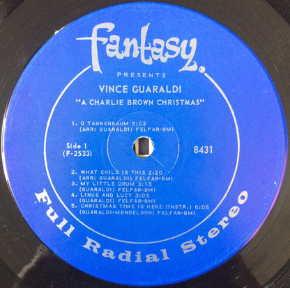 Vince Guaraldi : A Charlie Brown Christmas (LP, Album, RP)