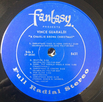 Vince Guaraldi : A Charlie Brown Christmas (LP, Album, RP)