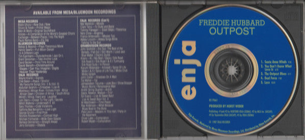 Freddie Hubbard : Outpost (CD, Album, RE)