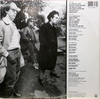 Elvis Costello And The Attractions* : Punch The Clock (LP, Album, Car)