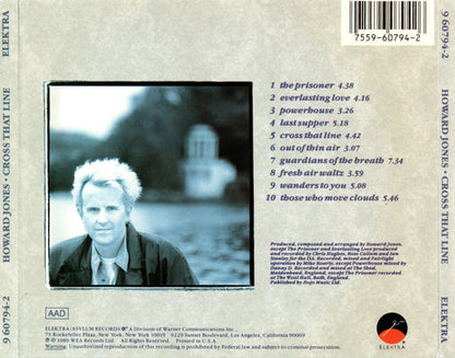 Howard Jones : Cross That Line (CD, Album, Spe)