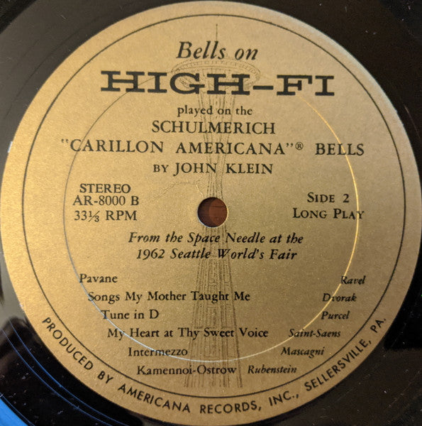 John Klein (2) : Bells On High-Fi (LP, Album)