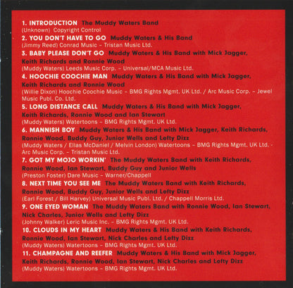 Muddy Waters & The Rolling Stones : Checkerboard Lounge Live Chicago 1981 (CD, Album, RE)