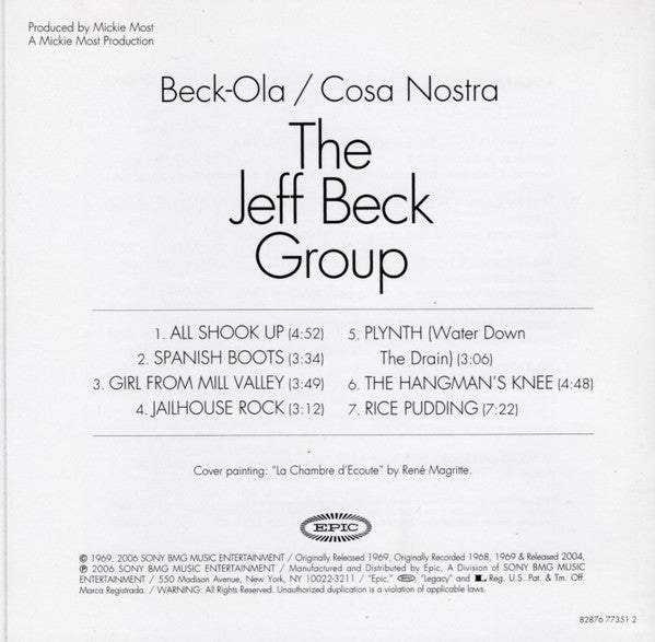 The Jeff Beck Group* : Beck-Ola (CD, Album, RE, RM)