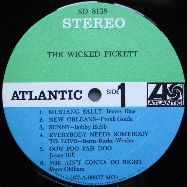 Wilson Pickett : The Wicked Pickett (LP, Album, MO )