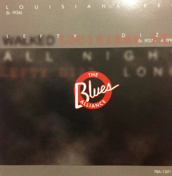 Louisiana Red / Lefty Dizz : Walked All Night Long (CD, Album)