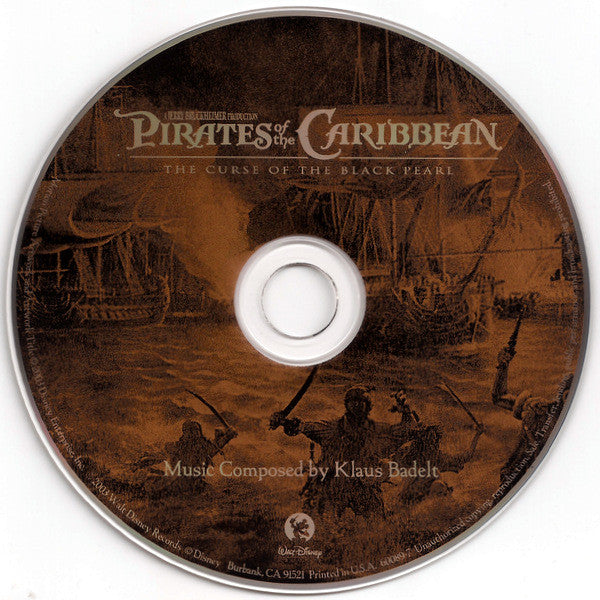 Klaus Badelt : Pirates Of The Caribbean: The Curse Of The Black Pearl (CD, Album)