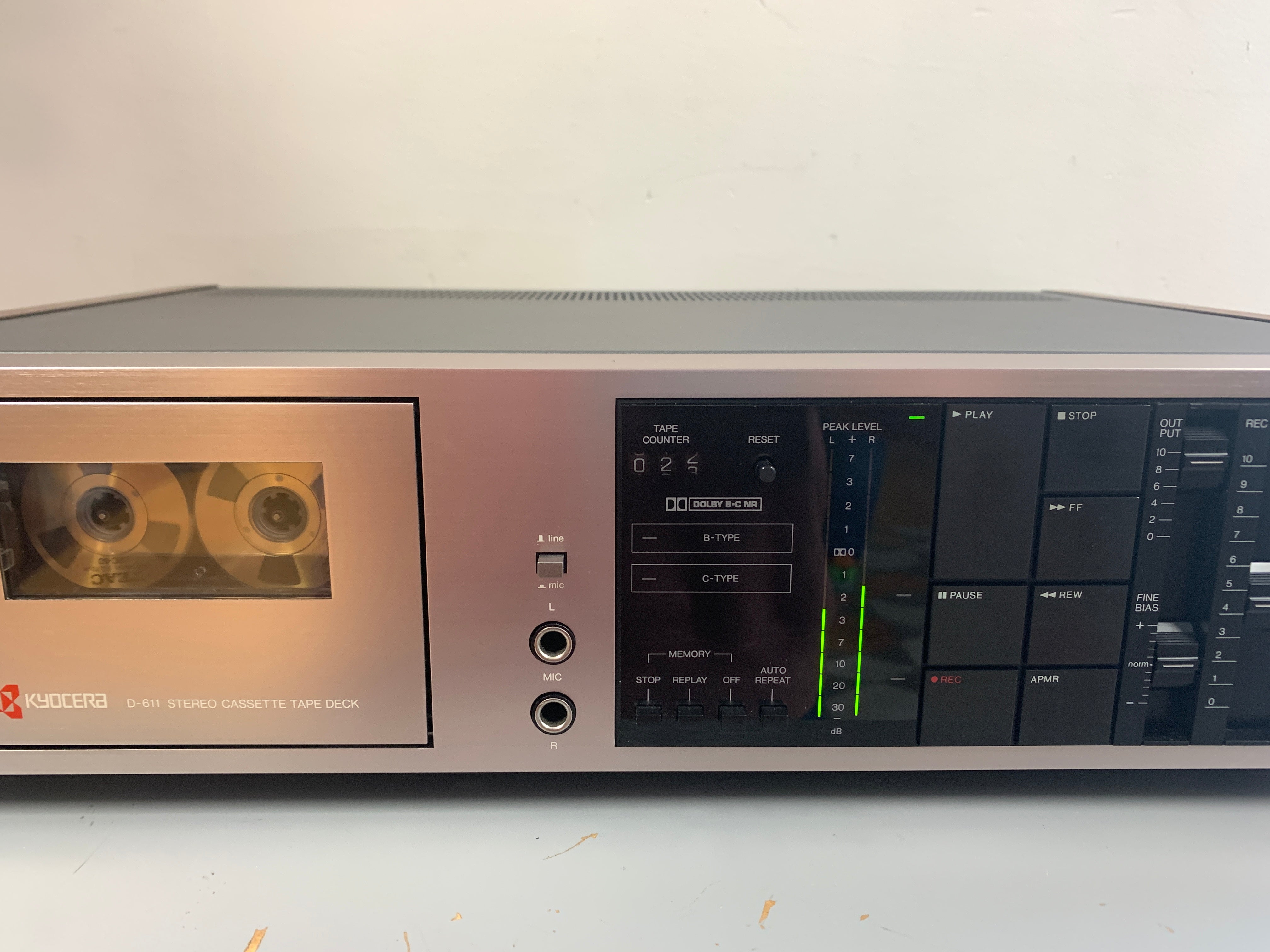 Kyocera D-611 Cassette Deck – The Turntable Store
