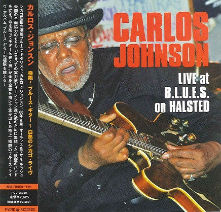 Carlos Johnson : Live At B.L.U.E.S. On Halsted (CD, Album)