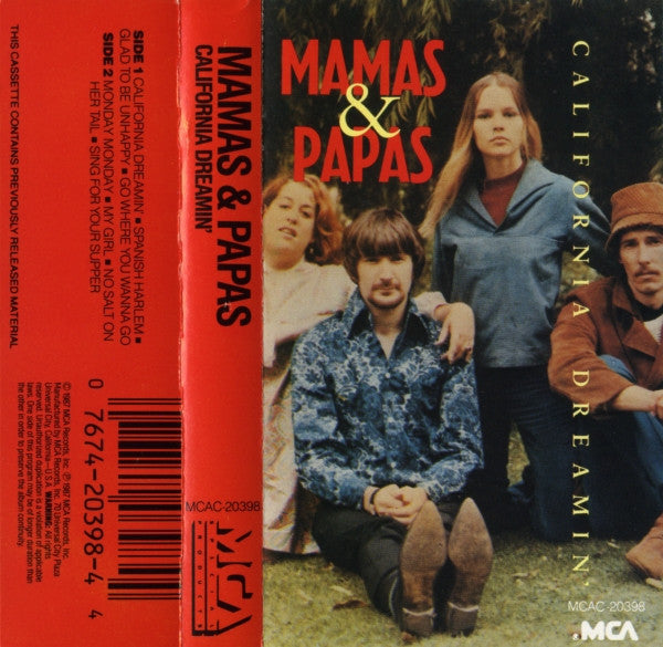 Mamas & Papas* : California Dreamin' (Cass, Comp)