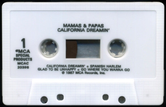 Mamas & Papas* : California Dreamin' (Cass, Comp)