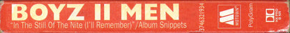 Boyz II Men, The Jackson 5, The Jacksons : In The Still Of The Nite (I'll Remember) / Album Snippets (Cass, Single, Smplr, Dol)