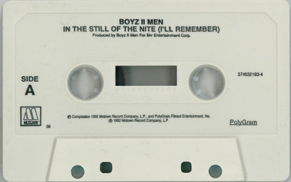 Boyz II Men, The Jackson 5, The Jacksons : In The Still Of The Nite (I'll Remember) / Album Snippets (Cass, Single, Smplr, Dol)