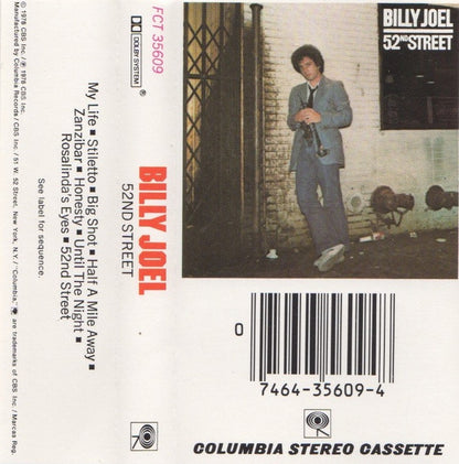 Billy Joel : 52nd Street (Cass, Album, RE)