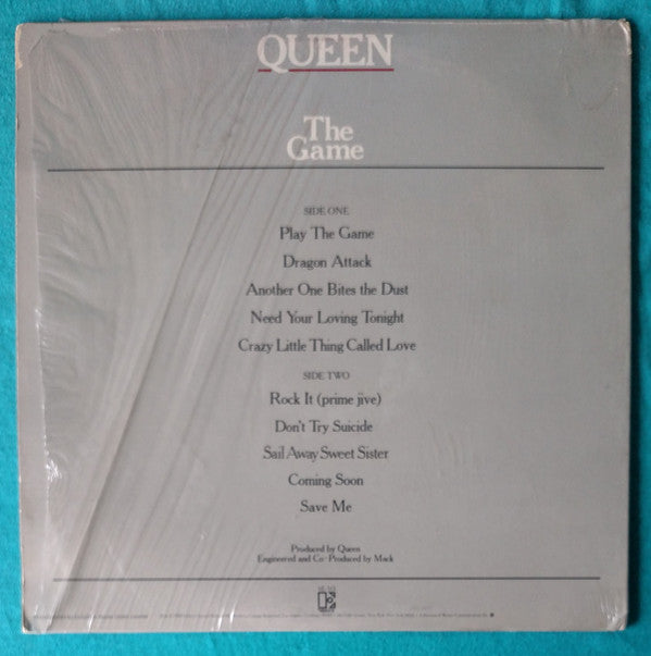 Queen : The Game (LP, Album, Club, Pit)