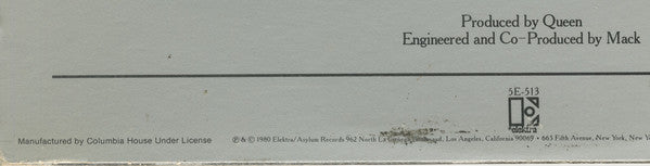 Queen : The Game (LP, Album, Club, Pit)