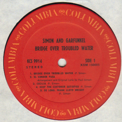 Simon And Garfunkel* : Bridge Over Troubled Water (LP, Album, RE, Ter)