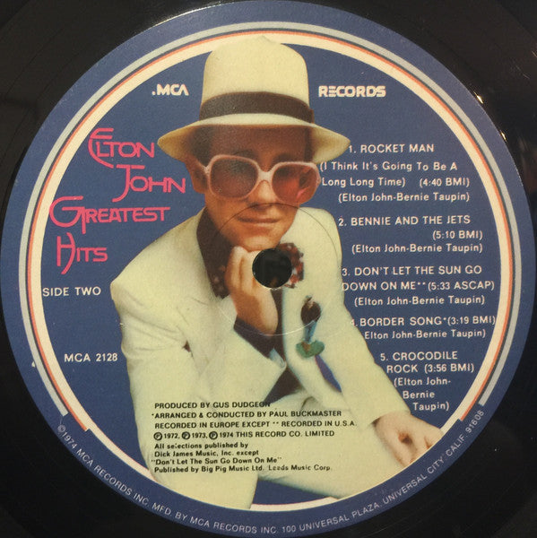 Buy Elton John : Greatest Hits (LP, Comp, Glo) Online for a great