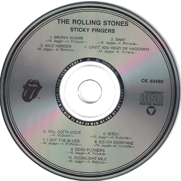 The Rolling Stones : Sticky Fingers (CD, Album, RE)