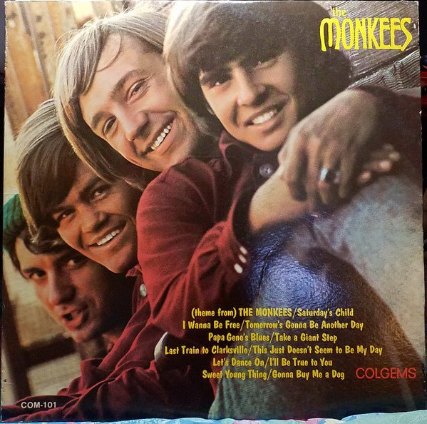 The Monkees : The Monkees (LP, Album, Mono, RE, Roc)