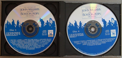 John Williams (4) And Boston Pops Orchestra : The Very Best Of John Williams And The Boston Pops Orchestra (4xCD, Comp + Box)