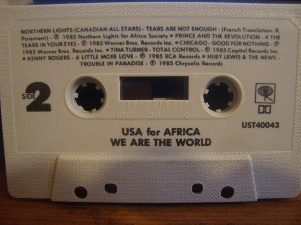USA For Africa : We Are The World (Cass, Album)