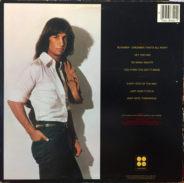 Steve Walsh : Schemer Dreamer (LP, Album, Pit)