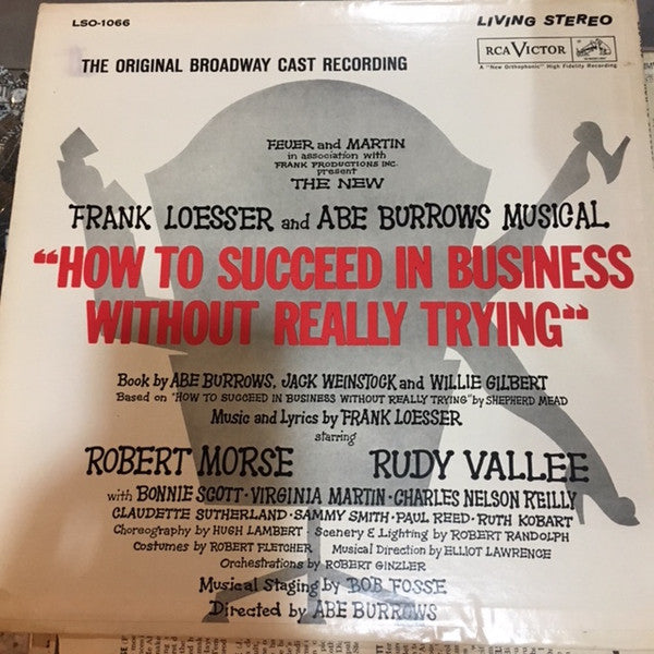 Various : How To Succeed In Business Without Really Trying (The Original Broadway Cast Recording) (LP, Album, RE)