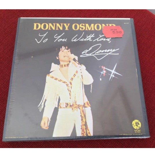 Donny Osmond : To You With Love, Donny (Reel, 4tr Stereo, Album)