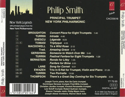 Philip Smith (3) : Principal Trumpet, New York Philharmonic (CD, Album)