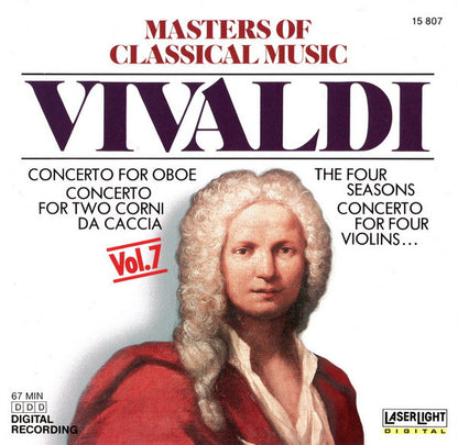 Vivaldi* : Masters Of Classical Music, Vol.7: Vivaldi (CD, Comp)