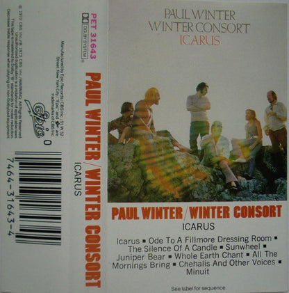Paul Winter (2) / Winter Consort* : Icarus (Cass, Album, RE)