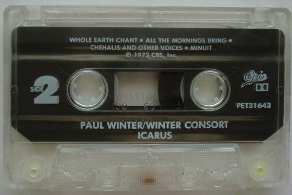 Paul Winter (2) / Winter Consort* : Icarus (Cass, Album, RE)