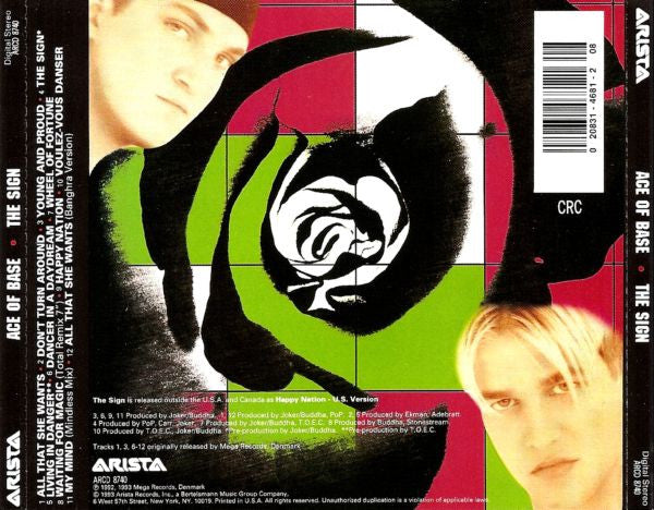 Ace Of Base : The Sign (CD, Album, Club, SRC)