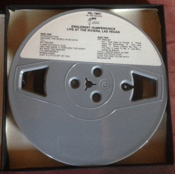 Engelbert Humperdinck : Live At The Riviera, Las Vegas (Reel, 4tr Stereo, Album)