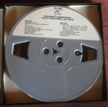 Engelbert Humperdinck : Live At The Riviera, Las Vegas (Reel, 4tr Stereo, Album)