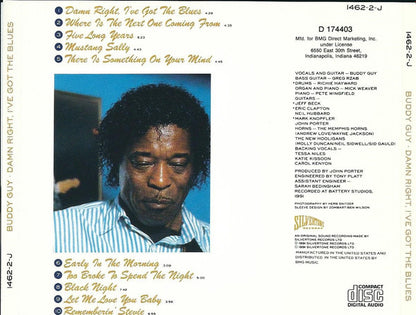 Buddy Guy : Damn Right, I've Got The Blues (CD, Album, Club)