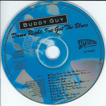 Buddy Guy : Damn Right, I've Got The Blues (CD, Album, Club)